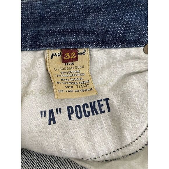 7 for All Mankind A Pocket Flare Leg Jeans, Size 32 (14) X 29 - Picture 6 of 12